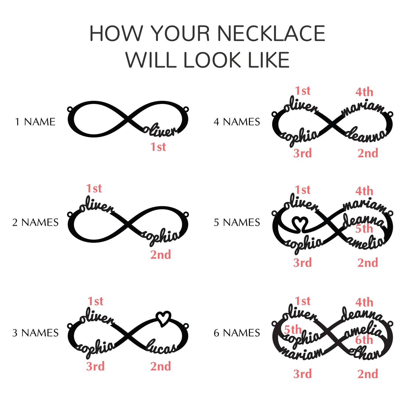 Personalized Infinity Mom Bracelet – Custom Kids’ Names