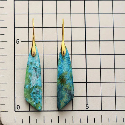 Handmade Imperial Jasper Earrings – Natural Stone Jewelry for Women